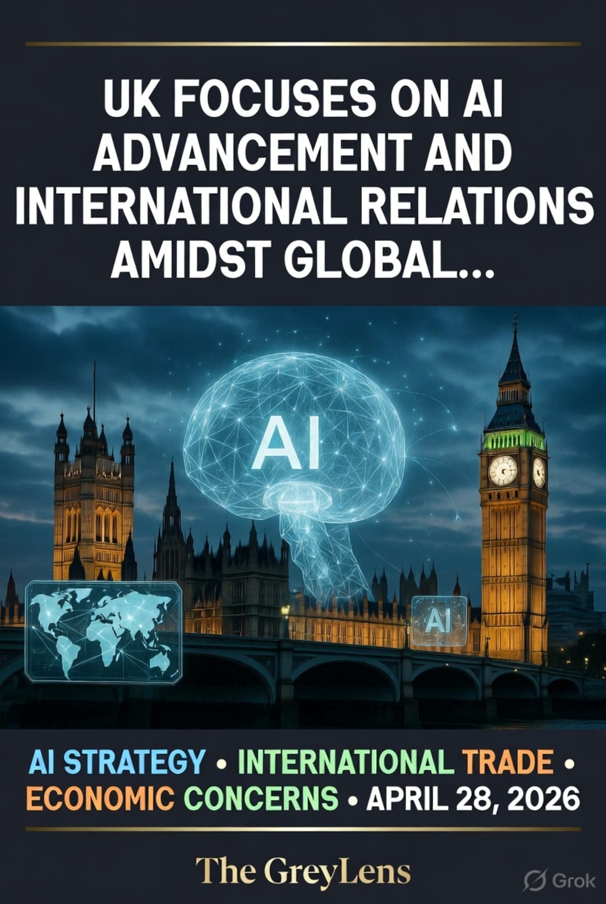 UK Focuses on AI Advancement and International Relations Amidst Global Shifts