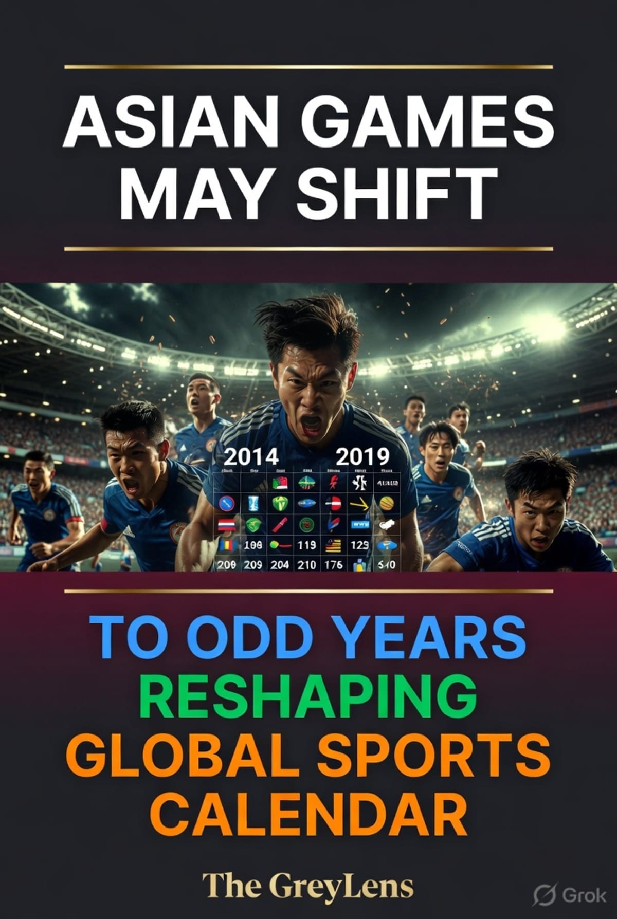 Asian Games May Shift to Odd Years, Reshaping Global Sports Calendar