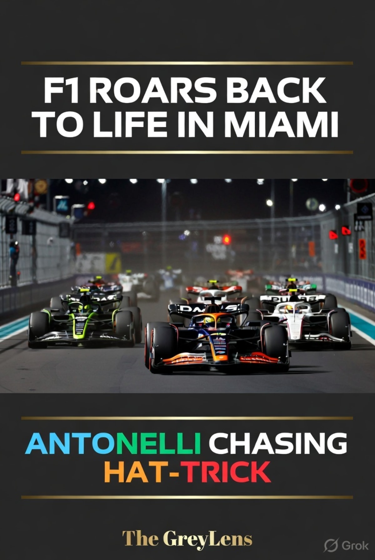 F1 Roars Back to Life in Miami with Antonelli Chasing Hat-Trick