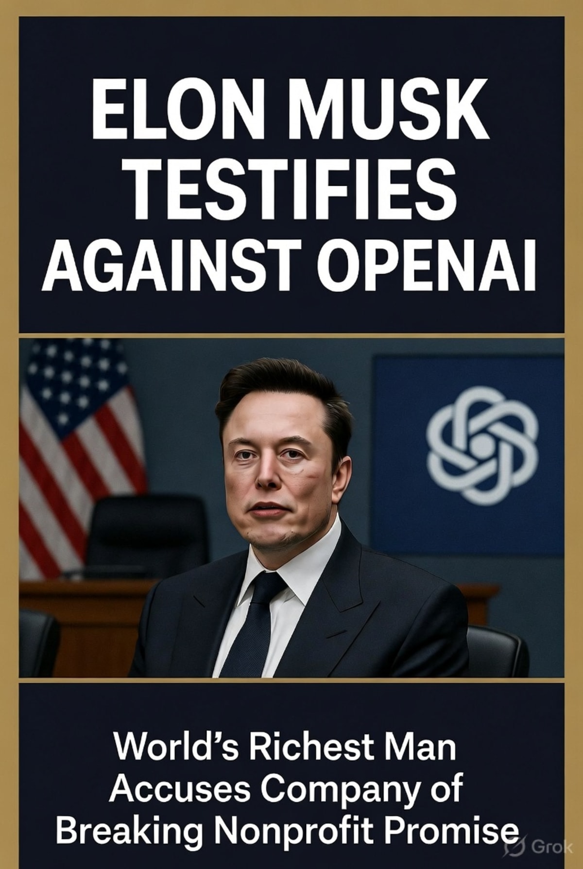 Elon Musk Testifies Against OpenAI: World's Richest Man Accuses AI Pioneer of Abandoning Nonprofit Mission