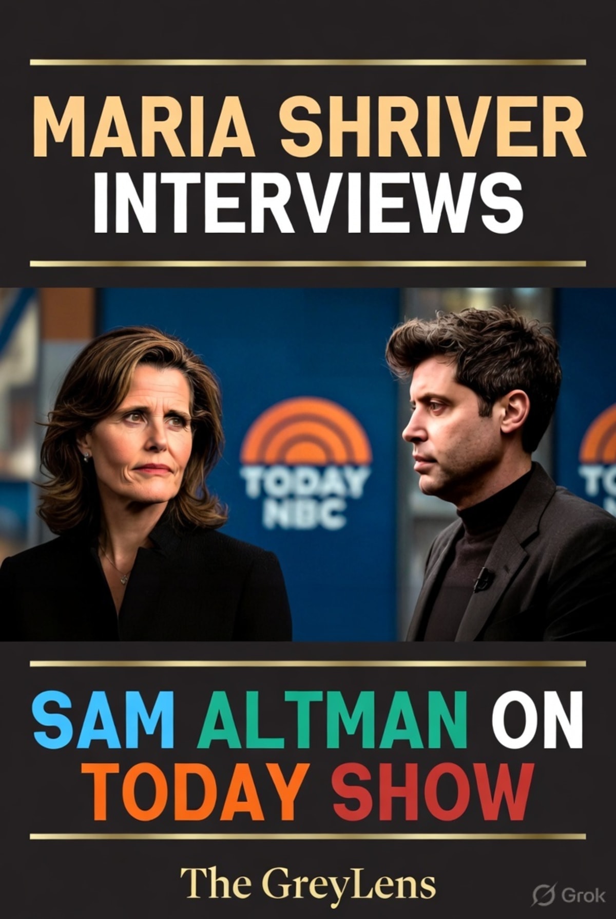 Maria Shriver to Interview Sam Altman on TODAY Show