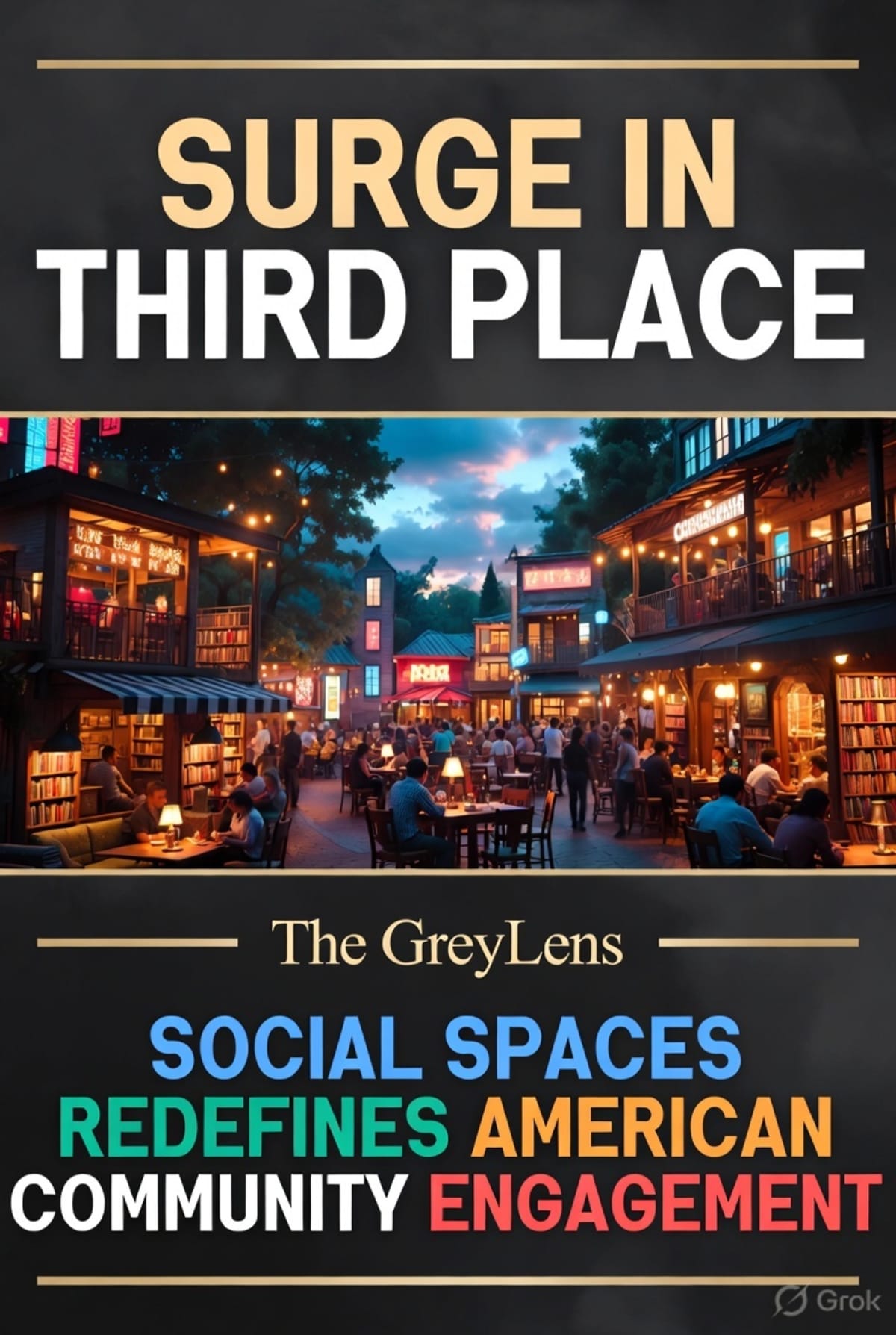 Surge in 'Third Place' Social Spaces Redefines American Community Engagement