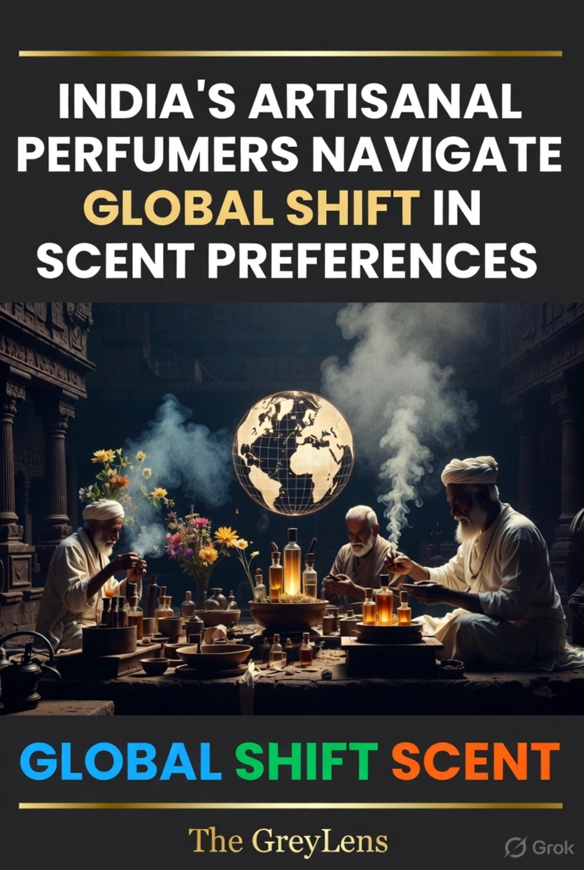 India's Artisanal Perfumers Navigate Global Shift in Scent Preferences