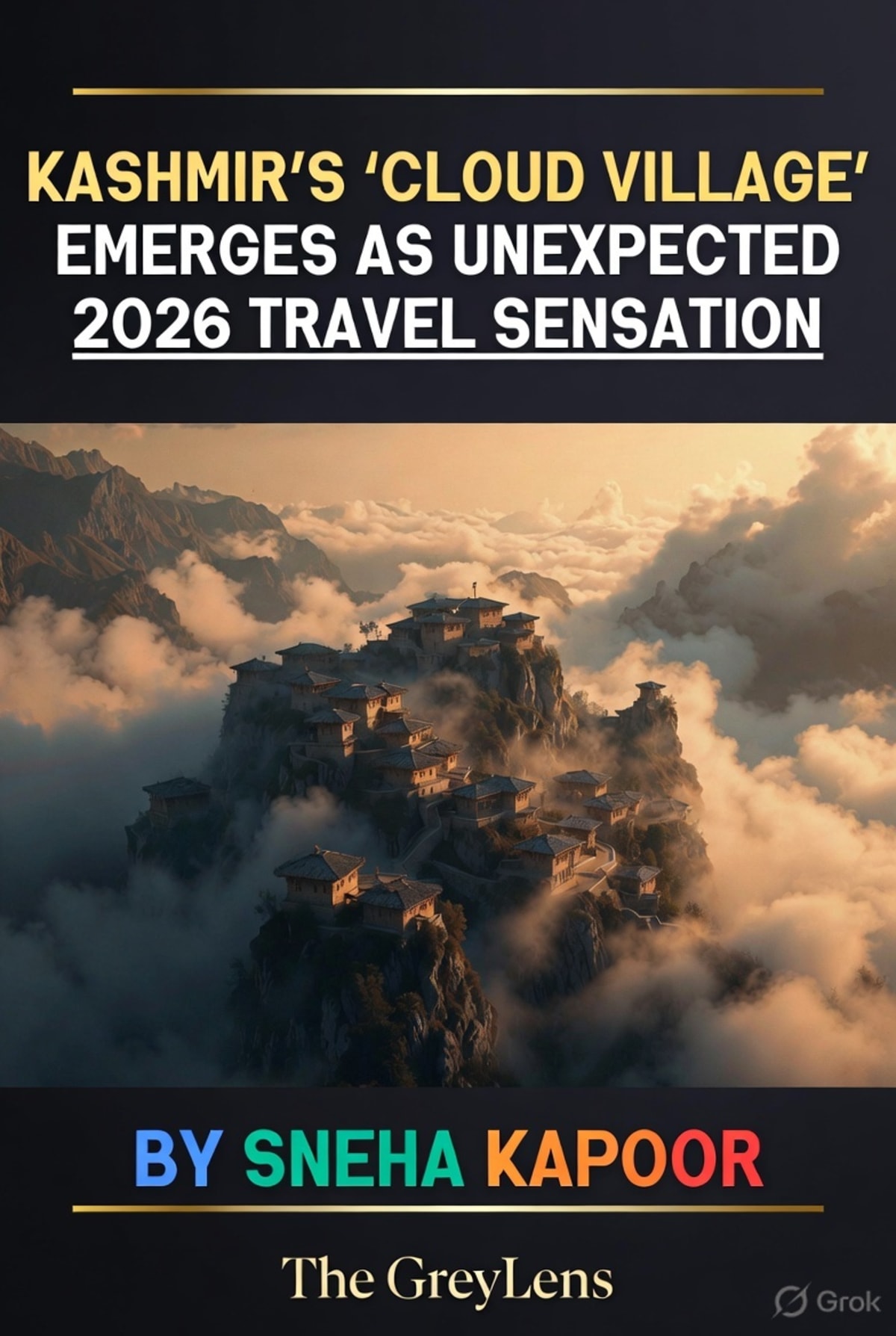 Kashmir's 'Cloud Village' Emerges as Unexpected 2026 Travel Sensation