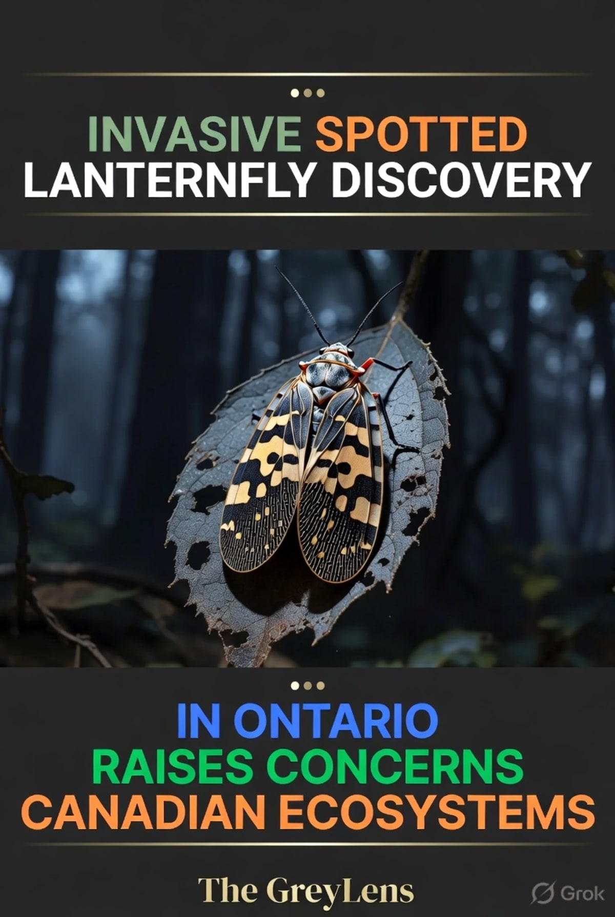 Invasive Spotted Lanternfly Discovery in Ontario Raises Concerns for Canadian Ecosystems