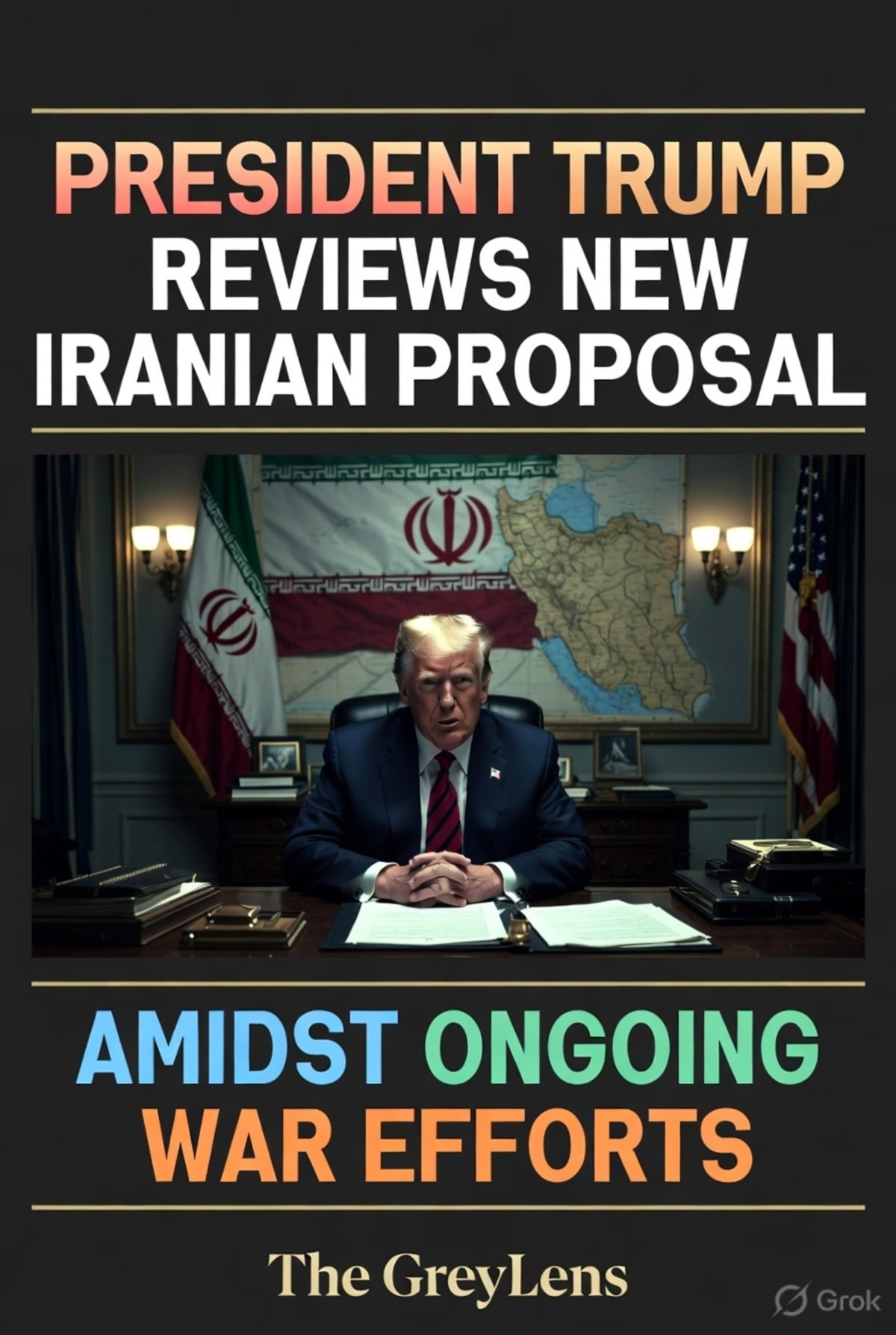 President Trump Reviews New Iranian Proposal Amidst Ongoing War Efforts