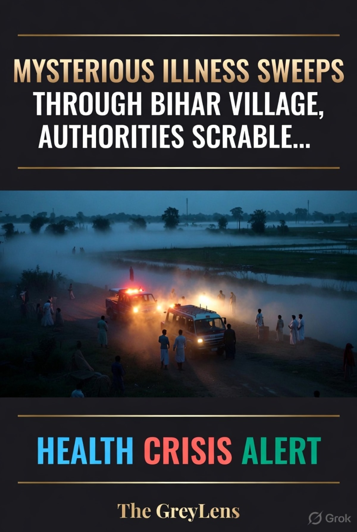 Mysterious Illness Sweeps Through Bihar Village, Authorities Scramble for Answers