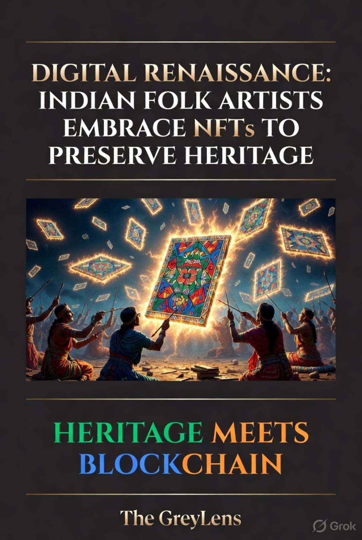 Digital Renaissance: Indian Folk Artists Embrace NFTs to Preserve Heritage
