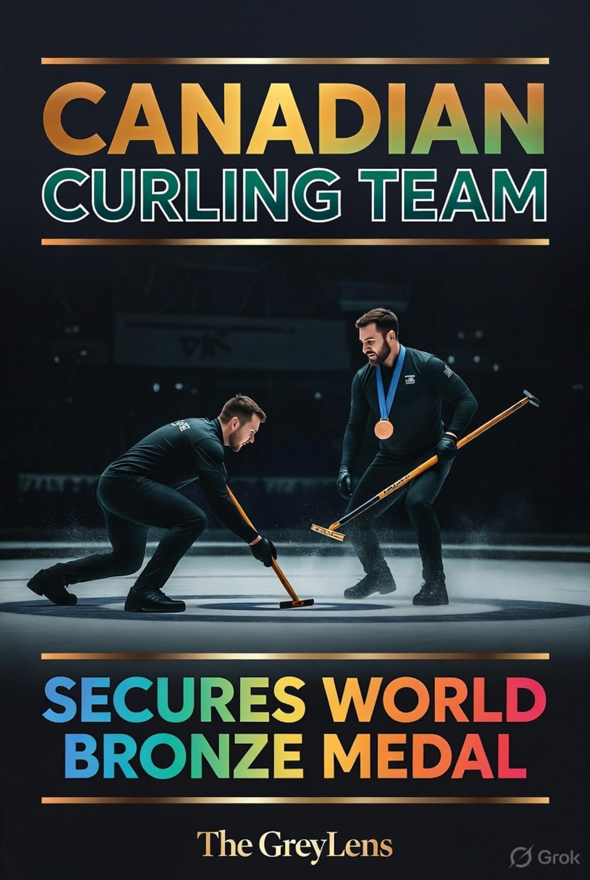 Canadian Mixed Doubles Curling Team Secures World Bronze Medal