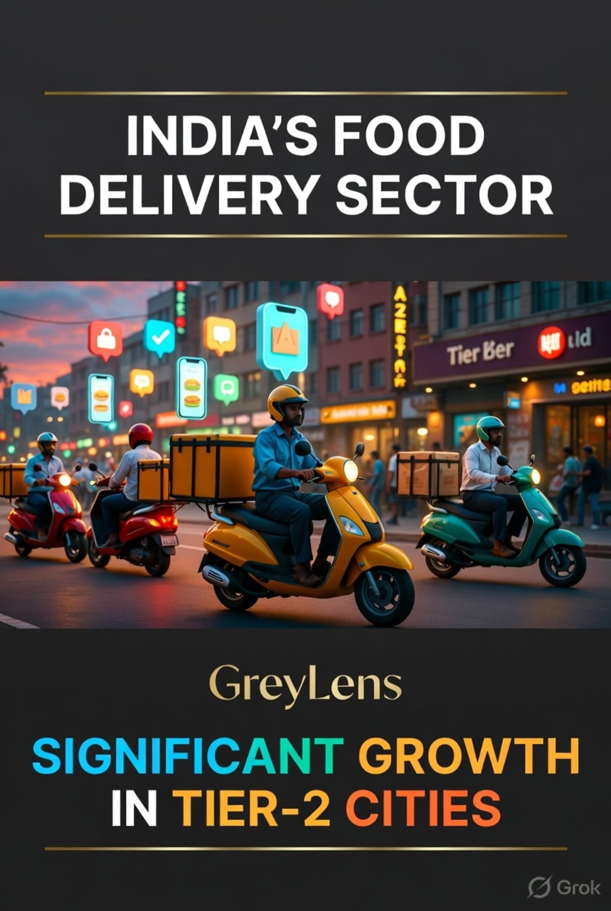 India's Food Delivery Sector Poised for Significant Growth, Driven by Tier-2 Cities and Increased Order Frequency