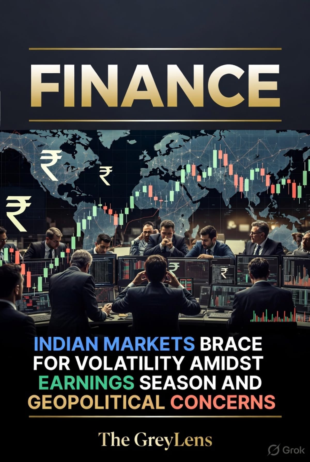 Indian Markets Brace for Volatility Amidst Earnings Season and Geopolitical Concerns