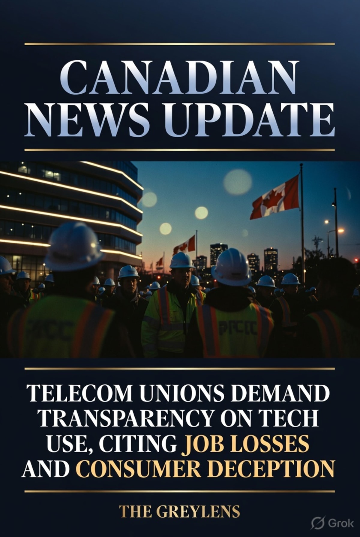 Canadian Telecom Unions Demand AI Transparency Amidst Job Loss and Deception Fears