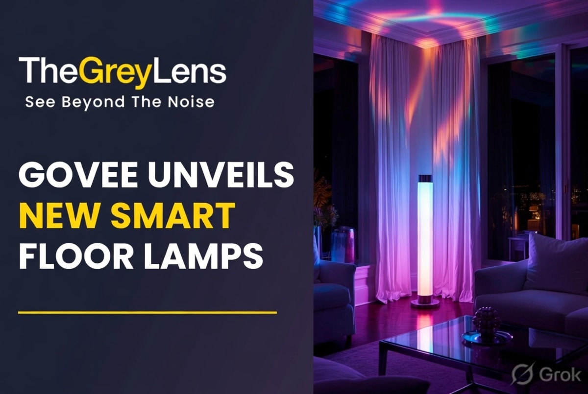 Govee Unveils New Smart Floor Lamps with Advanced Color Technology