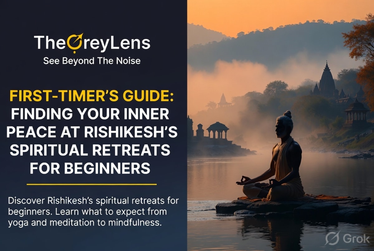 First-Timer's Guide: Finding Your Inner Peace at Rishikesh's Spiritual Retreats for Beginners