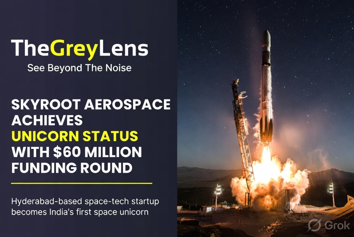 Skyroot Aerospace Achieves Unicorn Status with $60 Million Funding Round