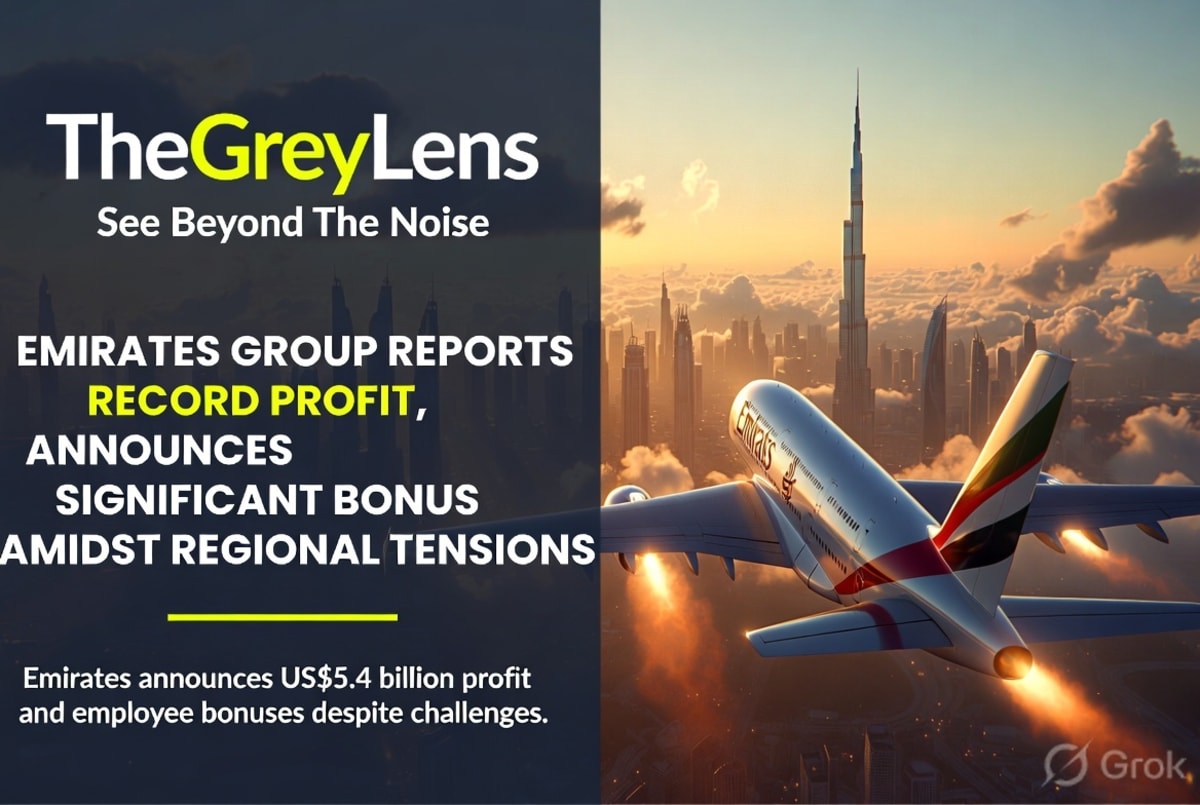 Emirates Group Reports Record Profit, Announces Significant Bonus Amidst Regional Tensions