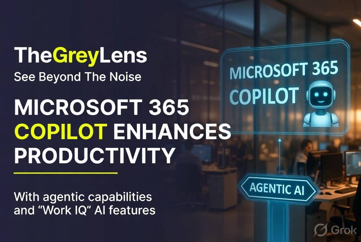 Microsoft 365 Copilot Enhances Productivity with Agentic Capabilities and 'Work IQ'