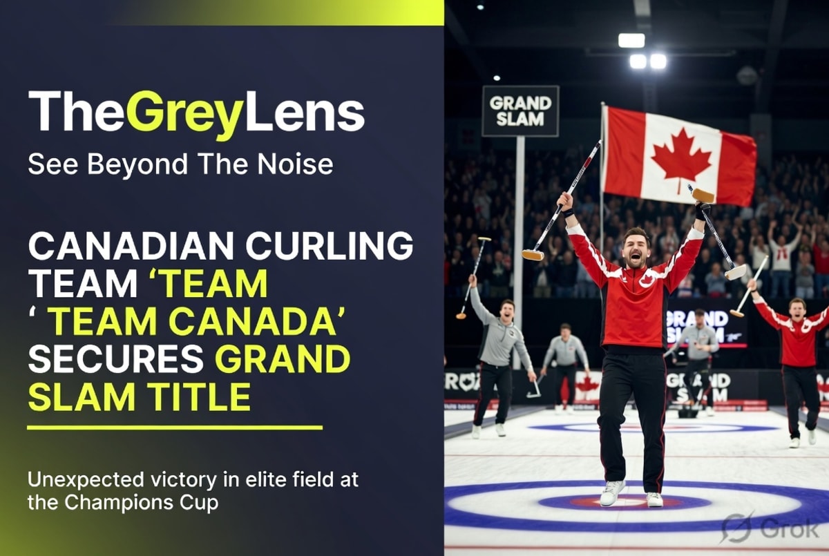 Canadian Curling Team 'Team Canada' Secures Unexpected Grand Slam Title in Elite Field
