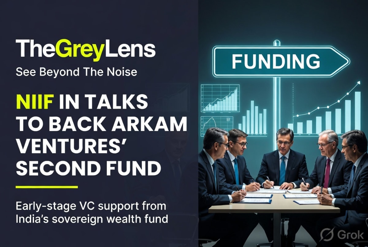 NIIF in Talks to Back Early-Stage VC Arkam Ventures' Second Fund