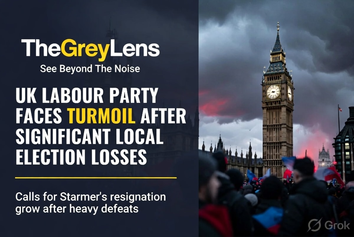 UK Labour Party Faces Turmoil After Significant Local Election Losses; Calls for Starmer's Resignation Grow