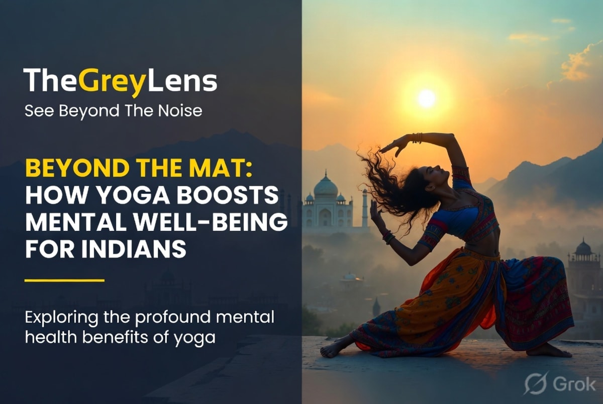 Beyond the Mat: How Yoga Boosts Mental Well-being for Indians