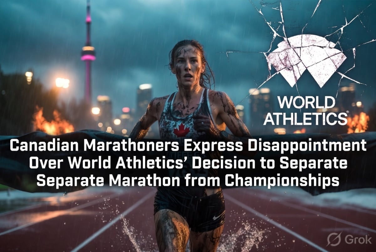 Canadian Marathoners Express Disappointment Over World Athletics' Decision to Separate Marathon from Championships