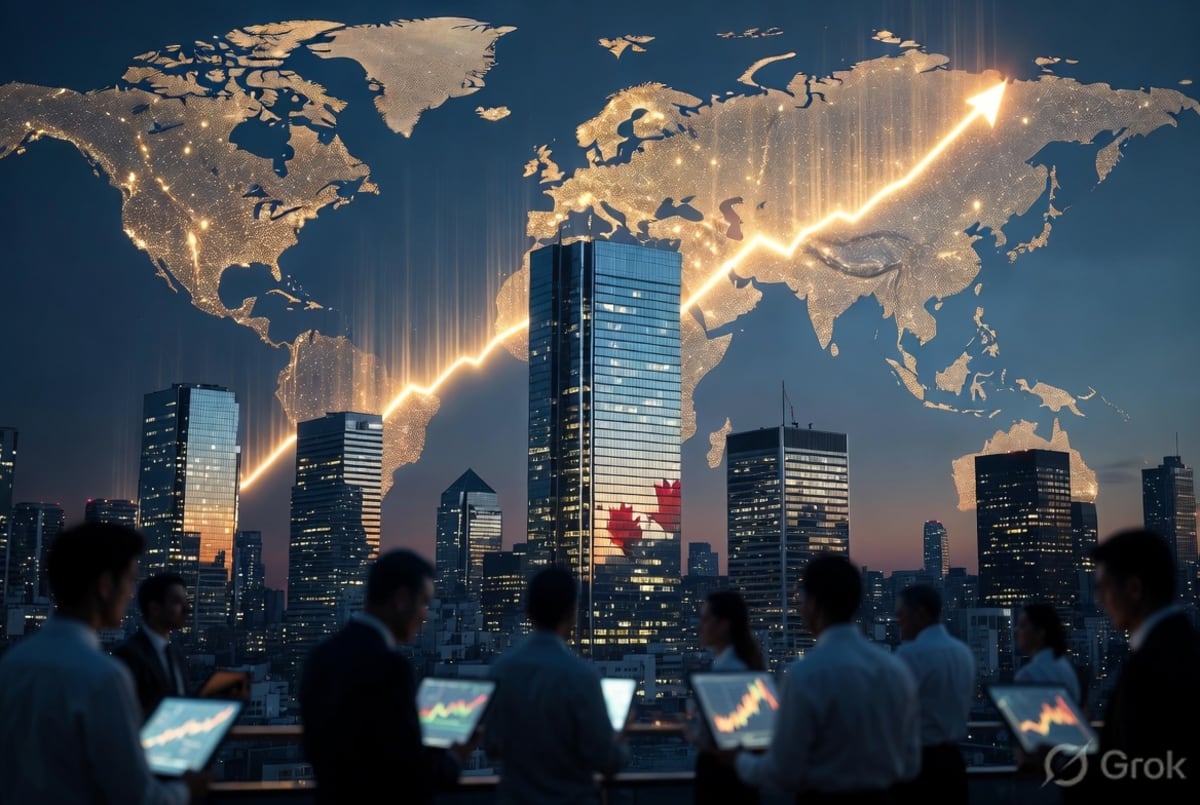 S&P/TSX Composite Index Edges Higher as Investors Weigh Jobs Data and Geopolitical Tensions