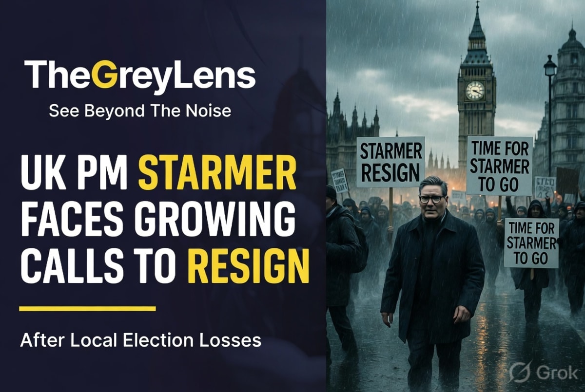 UK Prime Minister Starmer Faces Growing Calls to Resign After Local Election Losses