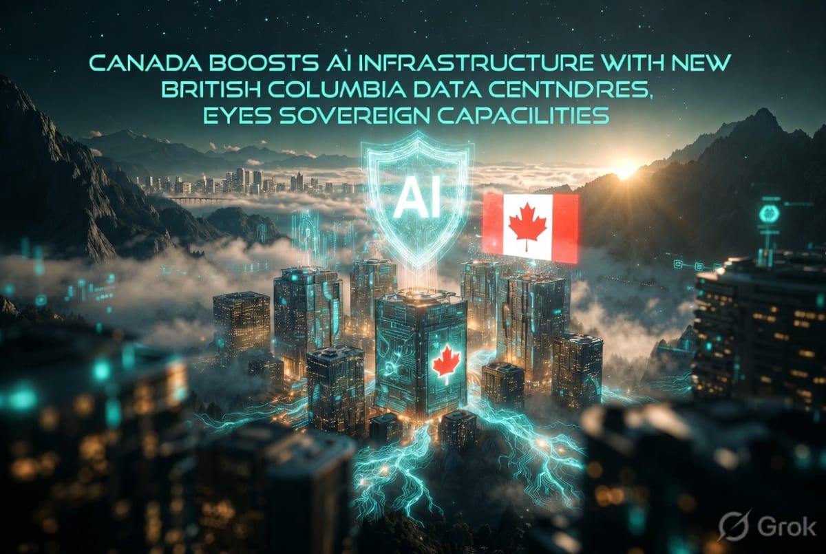 Canada Boosts AI Infrastructure with New British Columbia Data Centres, Eyes Sovereign Capabilities