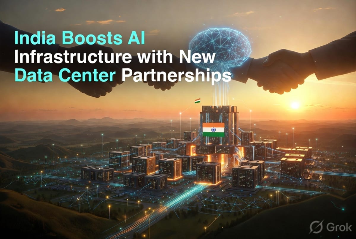 India Boosts AI Infrastructure with New Data Center Partnerships