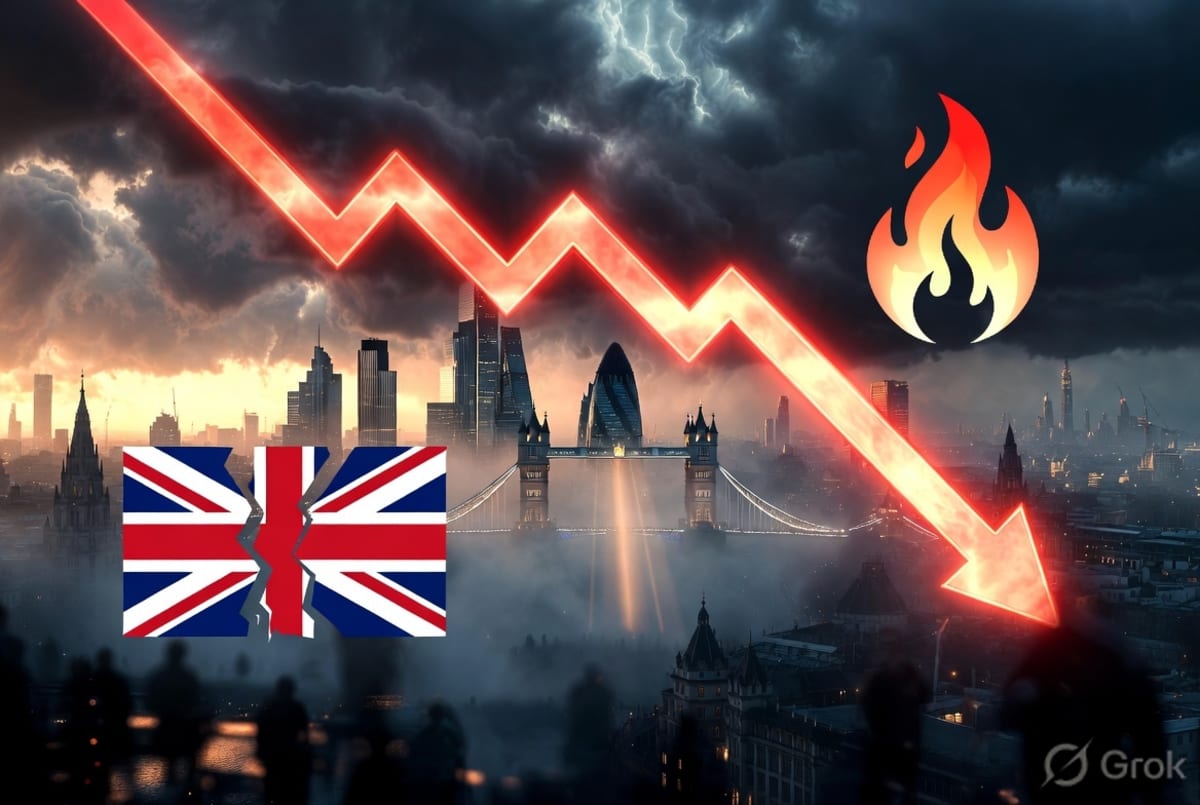 FTSE 100 Edges Lower Amidst UK Political Uncertainty and Middle East Tensions