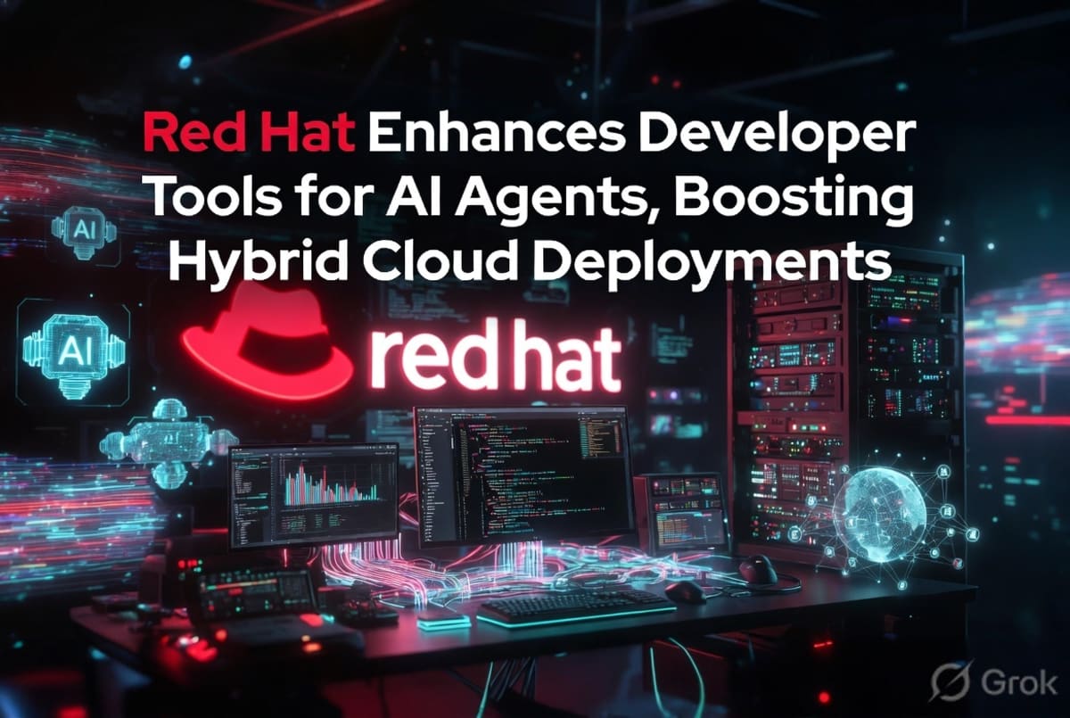 Red Hat Enhances Developer Tools for AI Agents, Boosting Hybrid Cloud Deployments