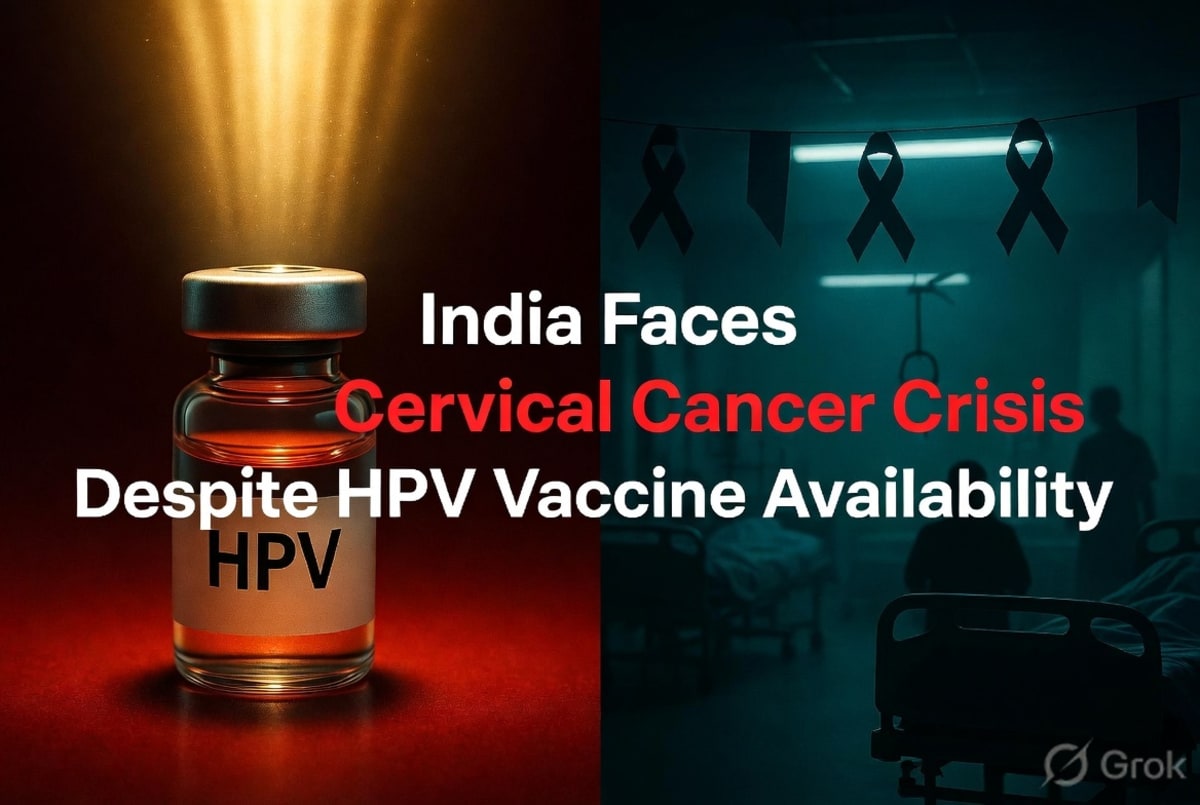 India Faces Cervical Cancer Crisis Despite HPV Vaccine Availability