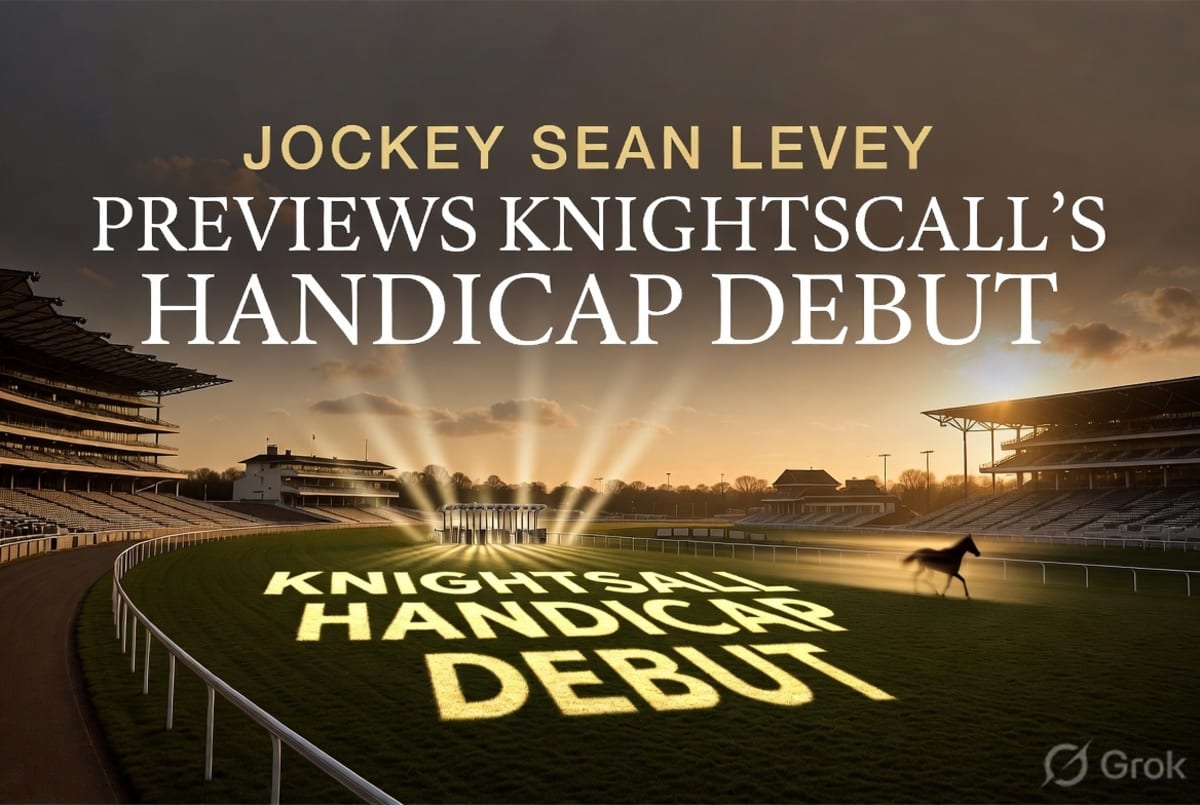 Jockey Sean Levey Previews Knightsail's Handicap Debut at York Races