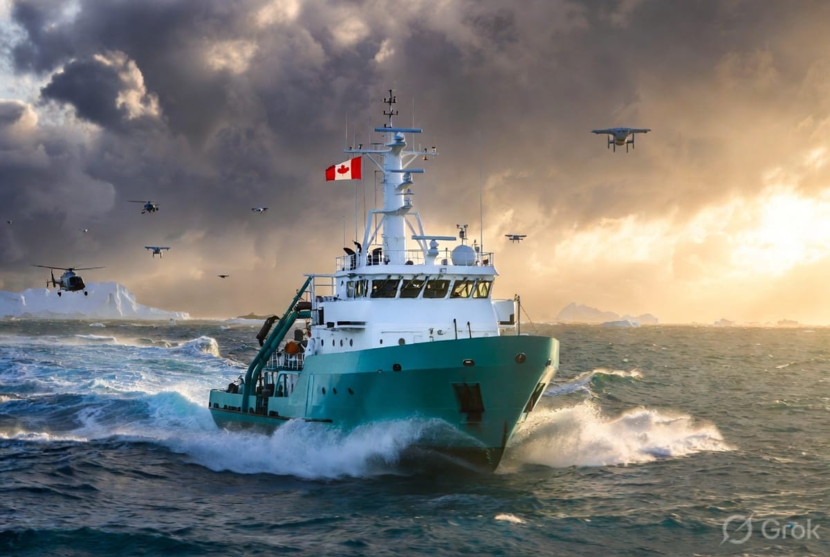 Canadian Coast Guard Welcomes Largest Science Vessel to Fleet, Enhancing Ocean Research and Rescue Capabilities