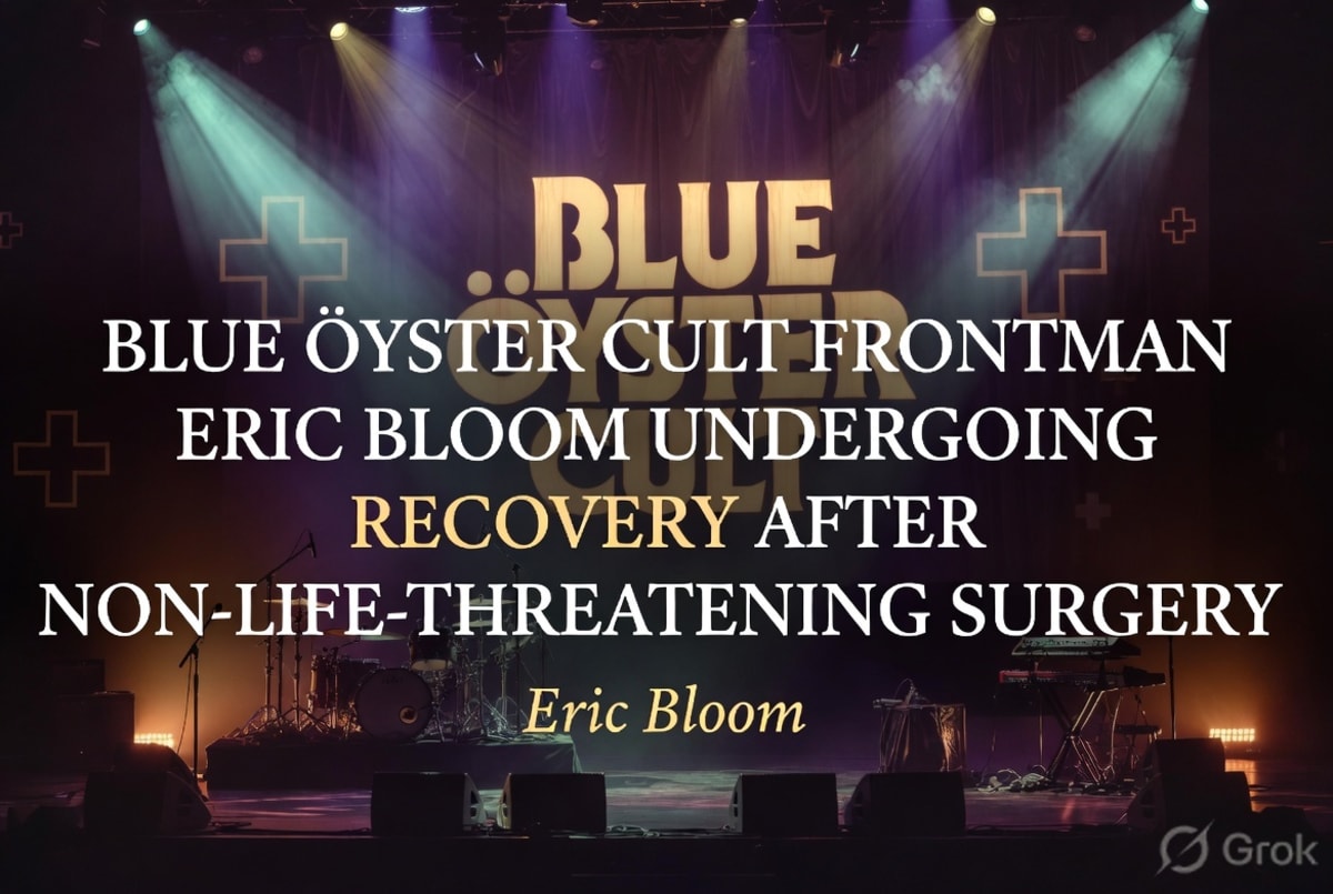 Blue Öyster Cult Frontman Eric Bloom Undergoing Recovery After Non-Life-Threatening Surgery