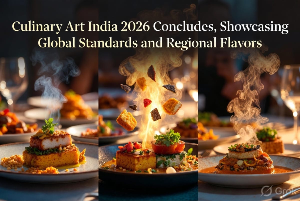 Culinary Art India 2026 Concludes, Showcasing Global Standards and Regional Flavors