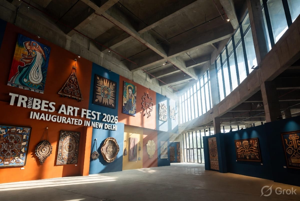 Tribes Art Fest 2026 Inaugurated in New Delhi, Showcasing Tribal Heritage and Economic Empowerment