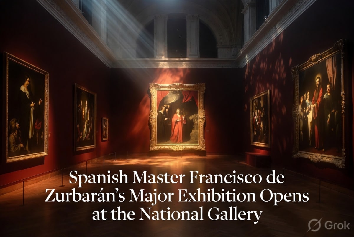 Spanish Master Francisco de Zurbarán's Major Exhibition Opens at the National Gallery
