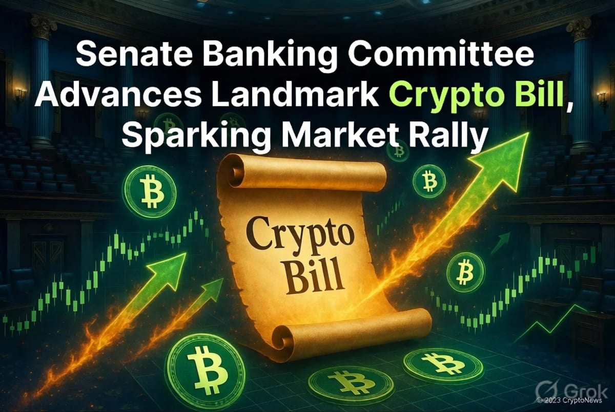 Senate Banking Committee Advances Landmark Crypto Bill, Sparking Market Rally