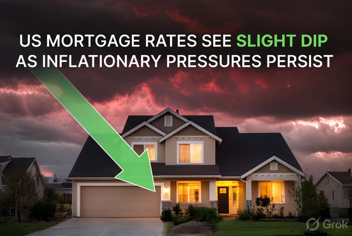 US Mortgage Rates See Slight Dip as Inflationary Pressures Persist