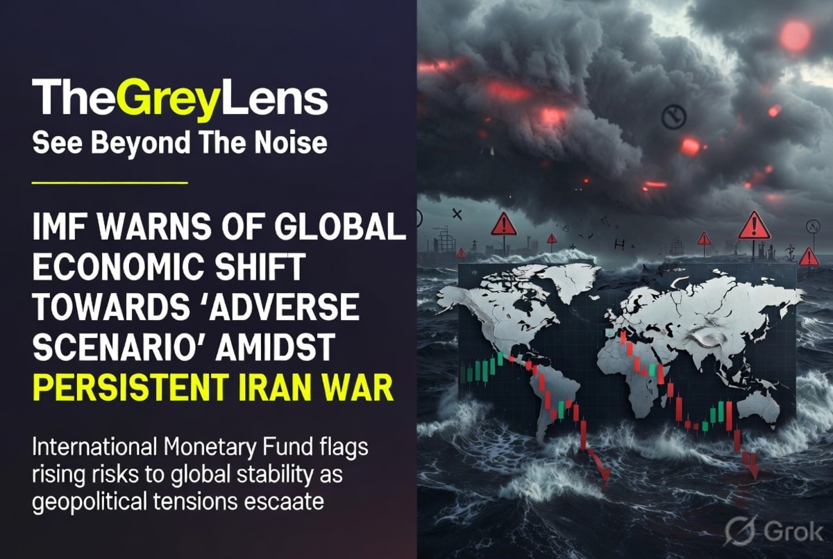 IMF Warns of Global Economic Shift Towards 'Adverse Scenario' Amidst Persistent Iran War