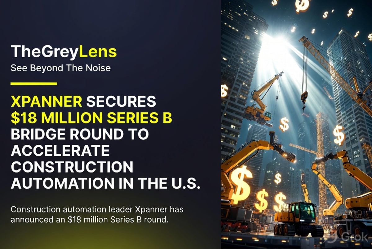 Xpanner Secures $18 Million Series B Bridge Round to Accelerate Construction Automation in the U.S.