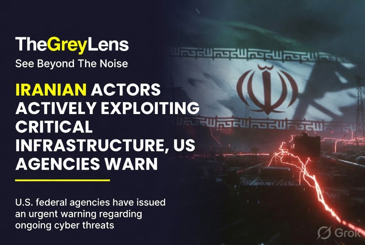 Iranian Actors Actively Exploiting Critical Infrastructure, US Agencies Warn