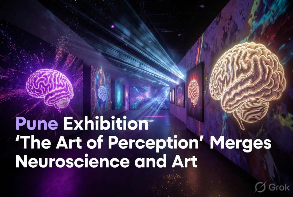 Pune Exhibition 'The Art of Perception' Merges Neuroscience and Art