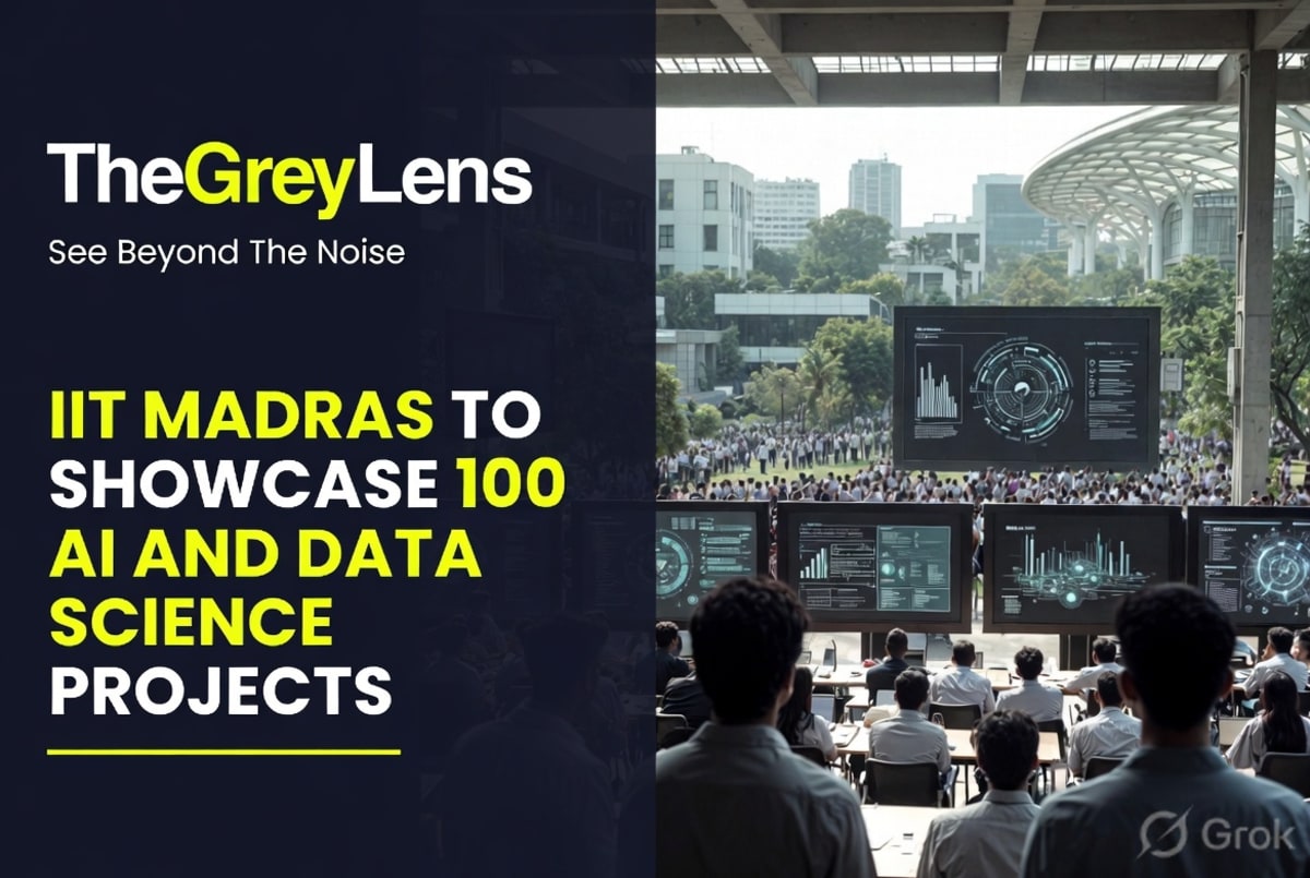 IIT Madras to Showcase 100 AI and Data Science Projects on May 18th