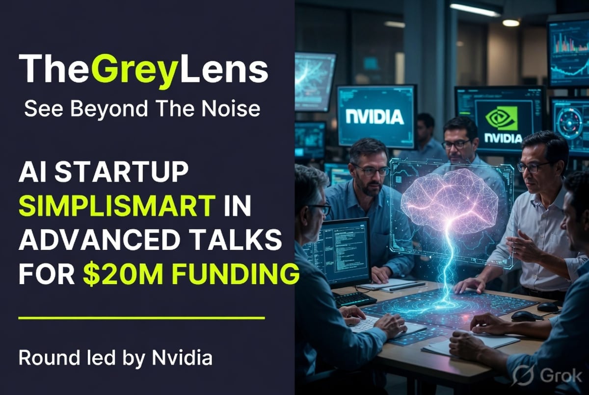 AI Startup Simplismart in Advanced Talks for $20 Million Funding Round Led by Nvidia