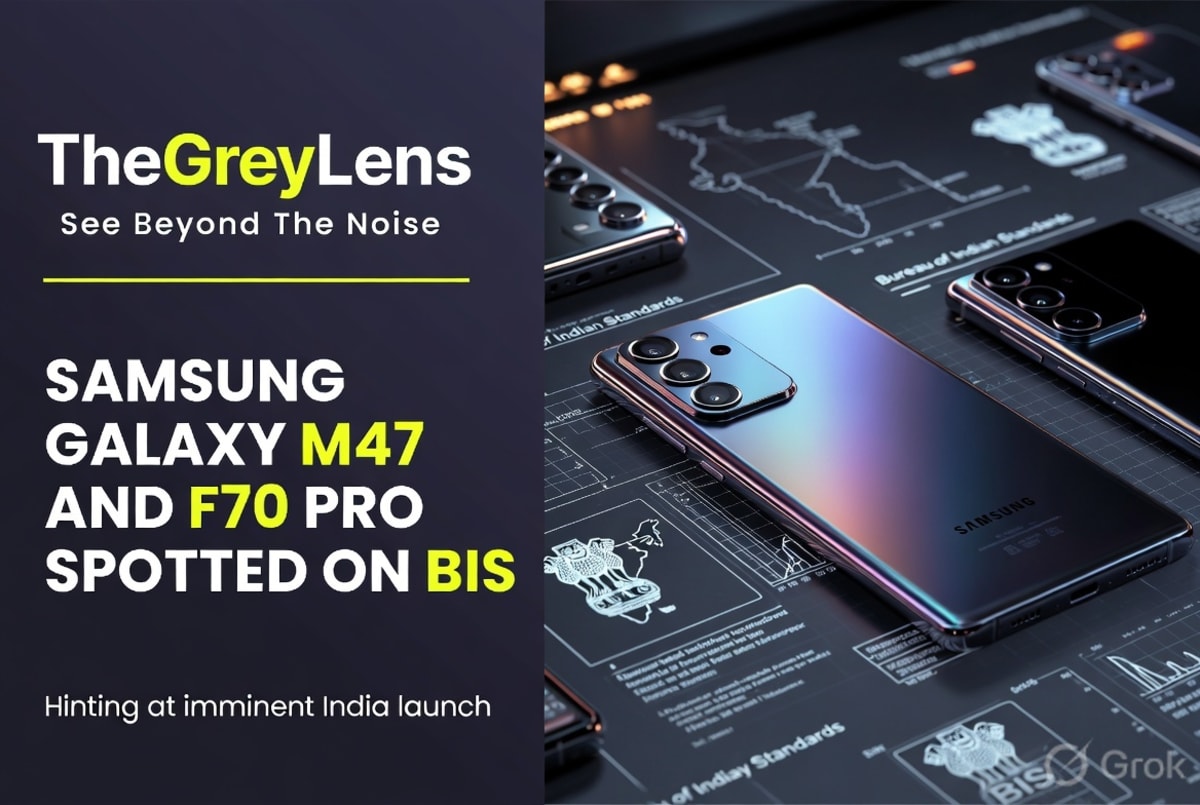 Samsung Galaxy M47 and F70 Pro Spotted on BIS Certification, Hinting at Imminent India Launch