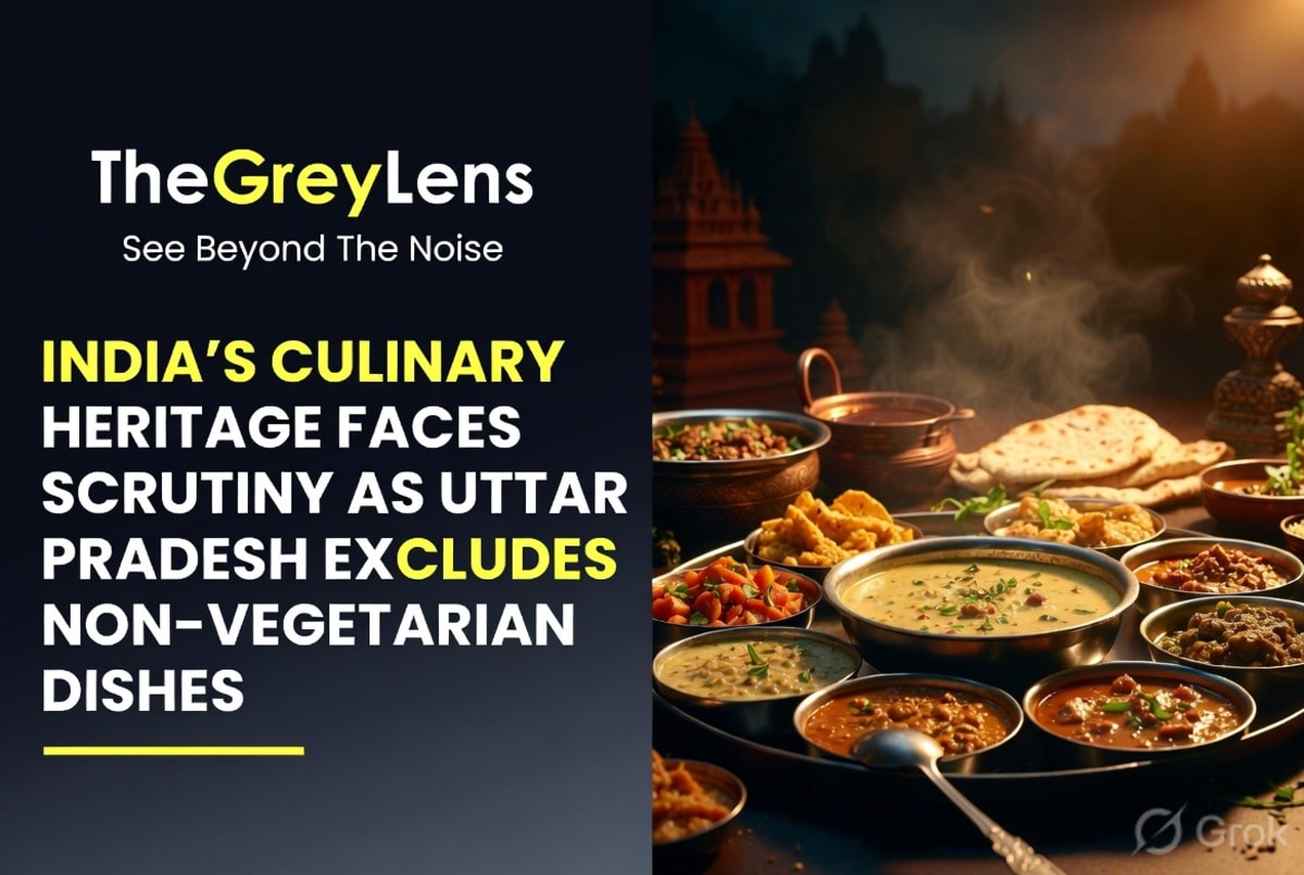 India's Culinary Heritage Faces Scrutiny as Uttar Pradesh Excludes Non-Vegetarian Dishes from 'One District, One Cuisine' Scheme