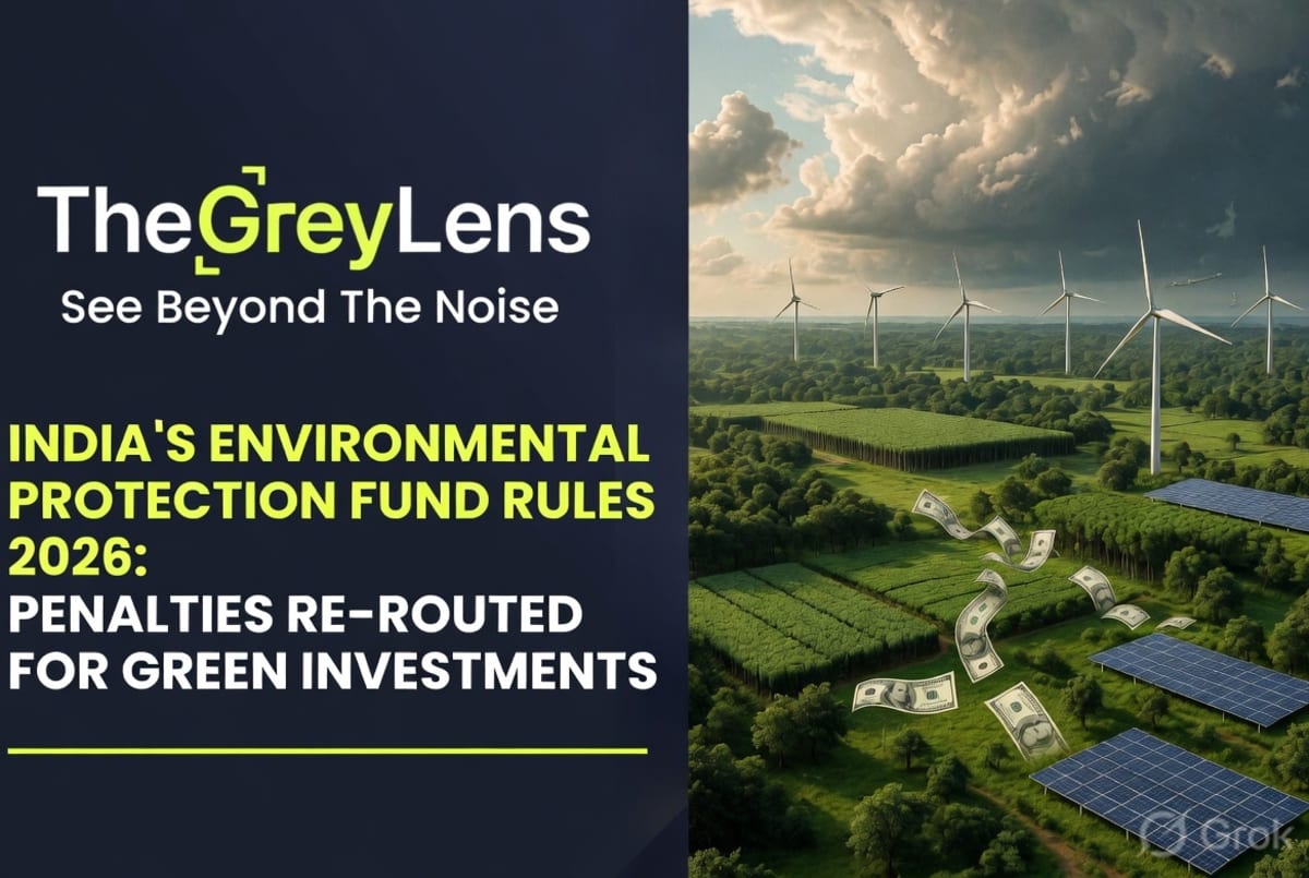 India's Environmental Protection Fund Rules 2026: Penalties Re-routed for Green Investments